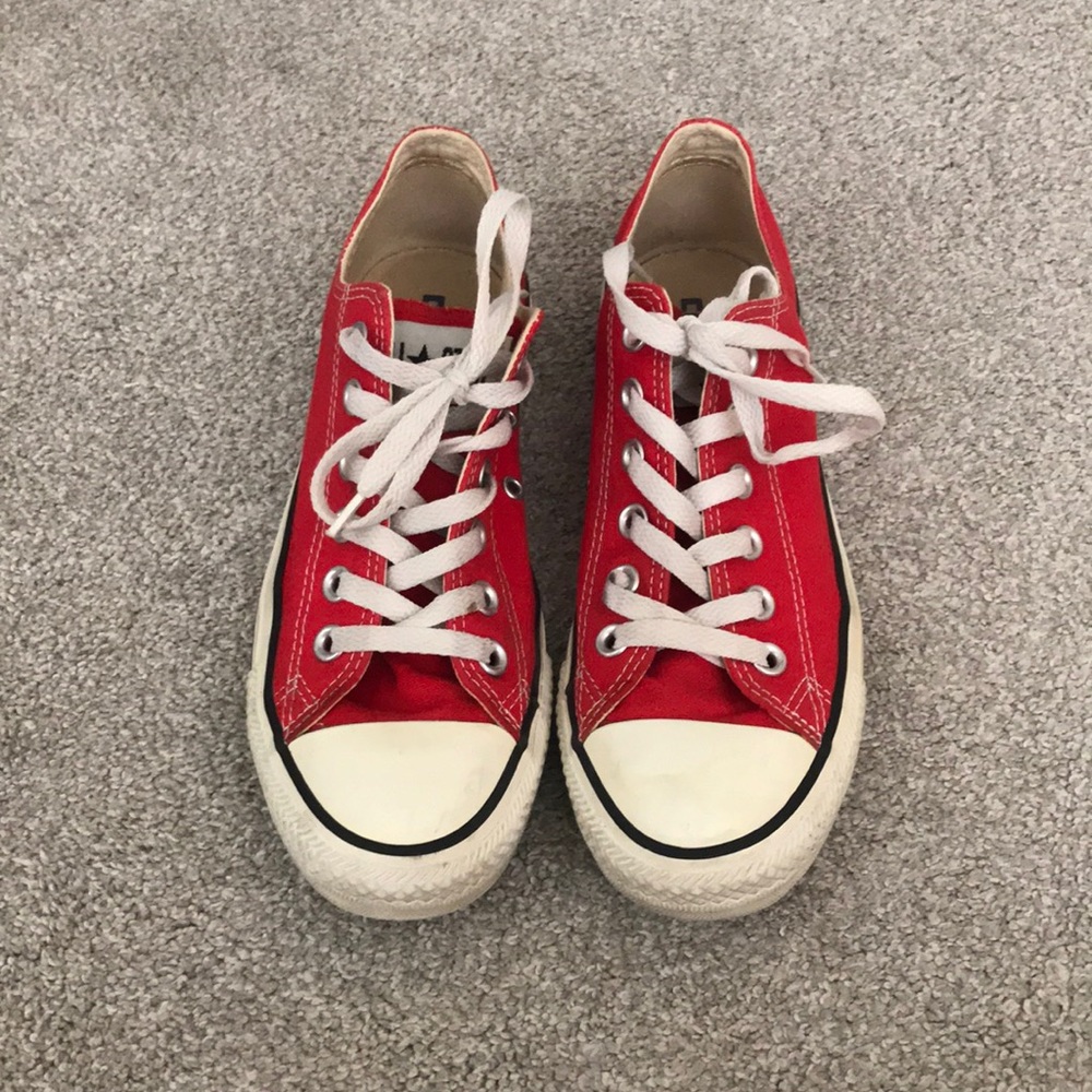 Red Converse Shoes